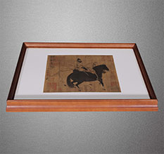 新宁书画装裱配框服务案例